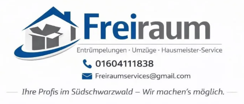 Freiraum Dienstleistungen – Ihre Profis im Südschwarzwald – Wir machen's möglich.